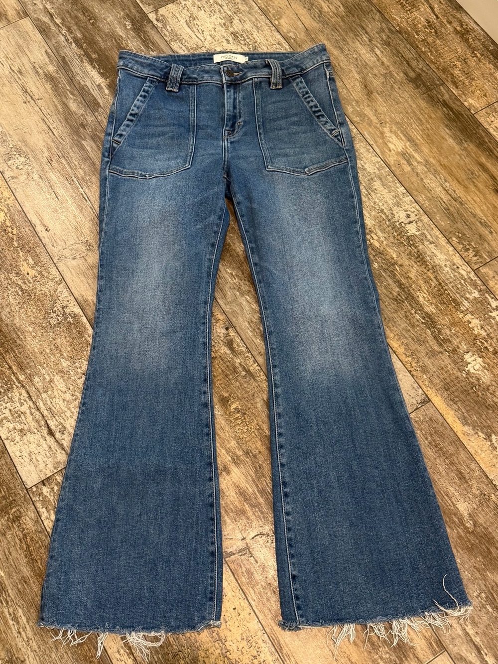 HIDDEN Women’s Flared Blue Jeans